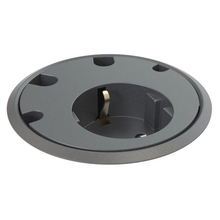 Kondator Type F, 4 x cable feedthrough, PCT, Black Kondator Type F, 4 x cable feedthrough, PCT, Black