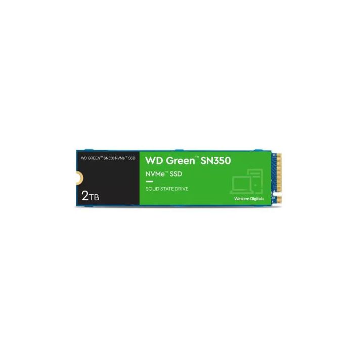 WESTERN DIGITAL - Verde SN350 - Unidad interna de estado sólido - 2 TB - M.2 - WDS200T3G0C 1 WESTERN DIGITAL - Verde SN350 - Unidad interna de estado sólido - 2 TB - M.2 - WDS200T3G0C 1