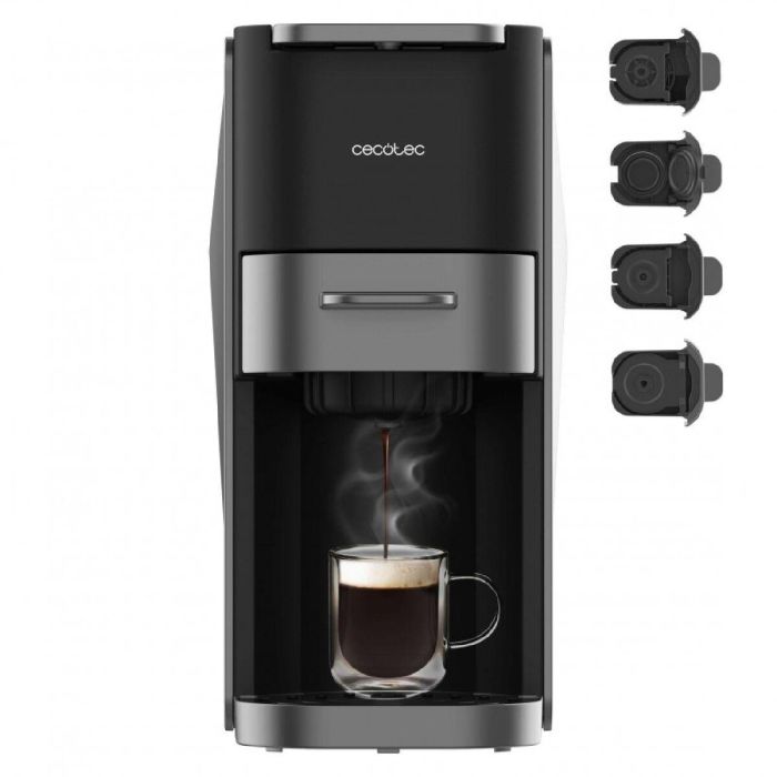 Cafetera de Cápsulas Cecotec FreeStyle Compact Dark 1350 W 700 ml Negro 19 bar 0 Cafetera de Cápsulas Cecotec FreeStyle Compact Dark 1350 W 700 ml Negro 19 bar 0