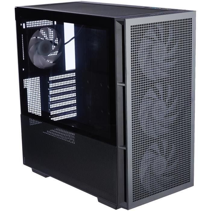 Caja de PC sin fuente de alimentación - DEEPCOOL CH560 (Negro) - Torre media - Formato E-ATX