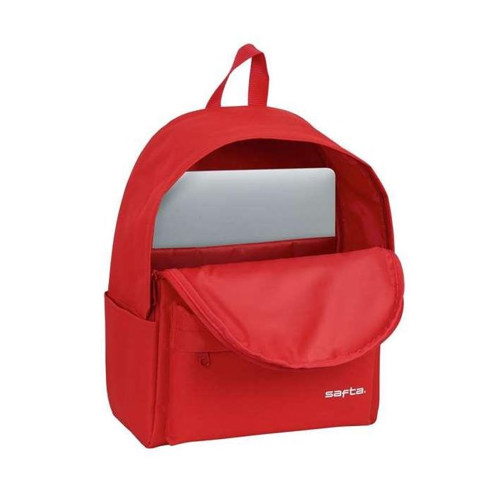 Safta Cartera Escolar Bandolera Day Pack Basic para Ordenador 14.1" Rojo 310x160x400 mm 4 Safta Cartera Escolar Bandolera Day Pack Basic para Ordenador 14.1" Rojo 310x160x400 mm 4