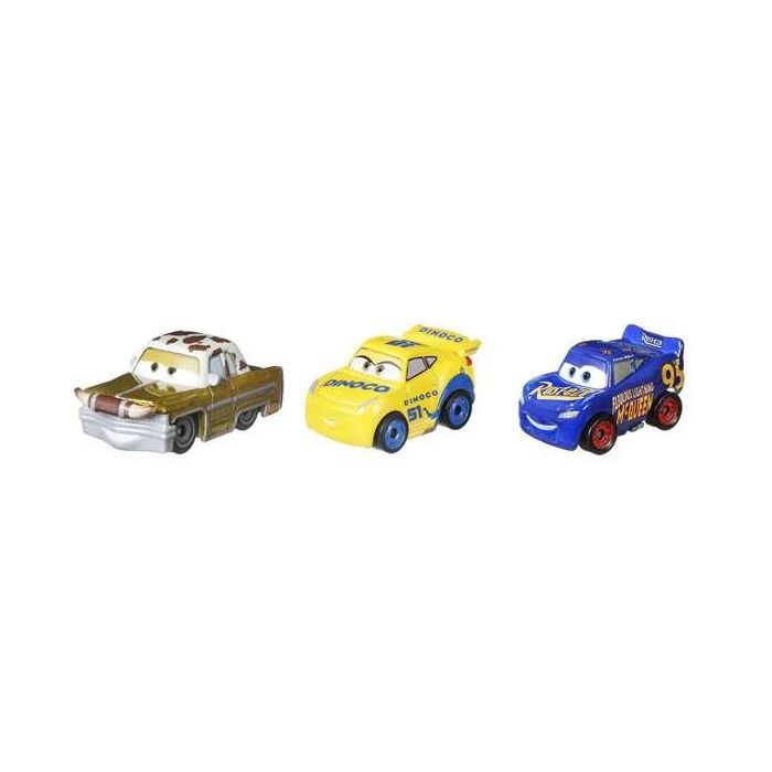 Coche cars mini set 3 unidades con carroceria metalica y ruedas giratorias. - modelos surtidos 11 Coche cars mini set 3 unidades con carroceria metalica y ruedas giratorias. - modelos surtidos 11