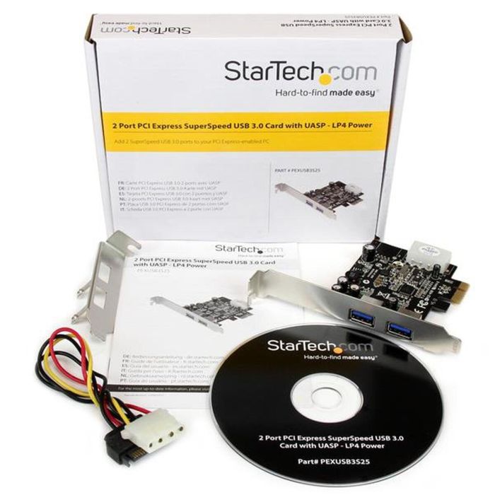 Tarjeta PCI Startech PEXUSB3S25 1 Tarjeta PCI Startech PEXUSB3S25 1