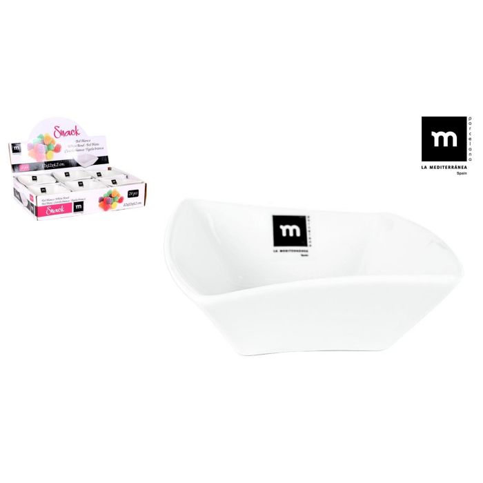 La Mediterranea Bol Snack 12 cm x 12 cm x 4.2 cm (72 Unidades) 0 La Mediterranea Bol Snack 12 cm x 12 cm x 4.2 cm (72 Unidades) 0
