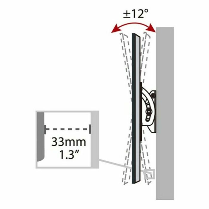 Soporte TV Haeger WB-T27.020A 13" - 27" 1 Soporte TV Haeger WB-T27.020A 13" - 27" 1