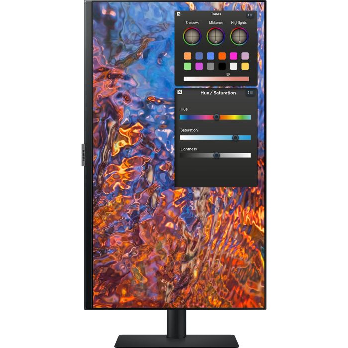 68.6cm/27'' (3840x2160) Samsung S27B800PXP 16:9 5ms IPS HDMI DisplayPort USB-C VESA Pivot 4K Black 19