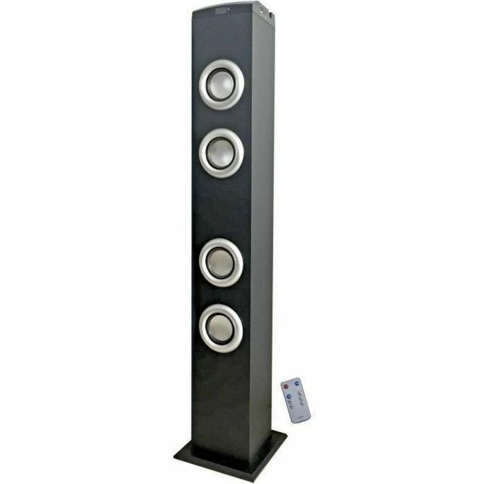 Inovalley HP47-BTH Torre de Sonido Bluetooth Negra 4x15W con USB, Micro SD, AUX-IN y Radio FM compatible con Smartphone, MP3, iPod, iPad. Inovalley HP47-BTH Torre de Sonido Bluetooth Negra 4x15W con USB, Micro SD, AUX-IN y Radio FM compatible con Smartphone, MP3, iPod, iPad.