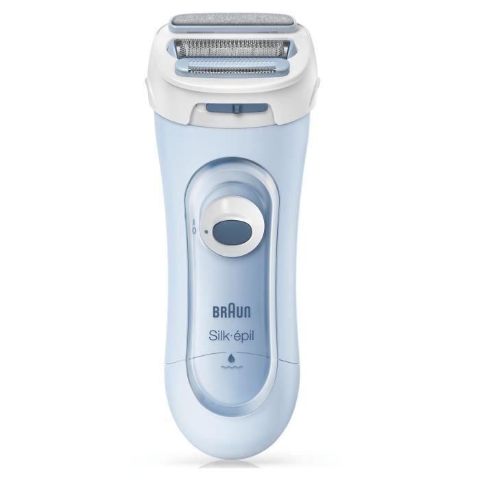 Braun Silk-épil Lady 5-160 Afeitadora Eléctrica Mujer 3 en 1, Wet & Dry, Sin Cable, Azul con Rejilla Flotante y Accesorios Exfoliante/Recortador 1 Braun Silk-épil Lady 5-160 Afeitadora Eléctrica Mujer 3 en 1, Wet & Dry, Sin Cable, Azul con Rejilla Flotante y Accesorios Exfoliante/Recortador 1