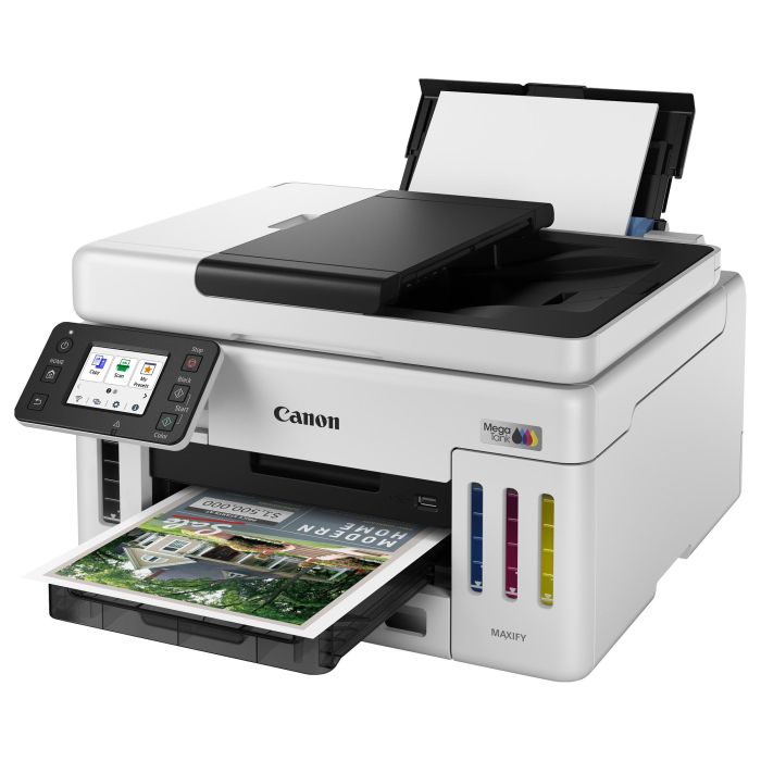 Canon MAXIFY GX6150 - Impresora Multifunción A4 Color con Sistema MegaTank, WiFi, Duplex, ADF - Alta Productividad para Oficina