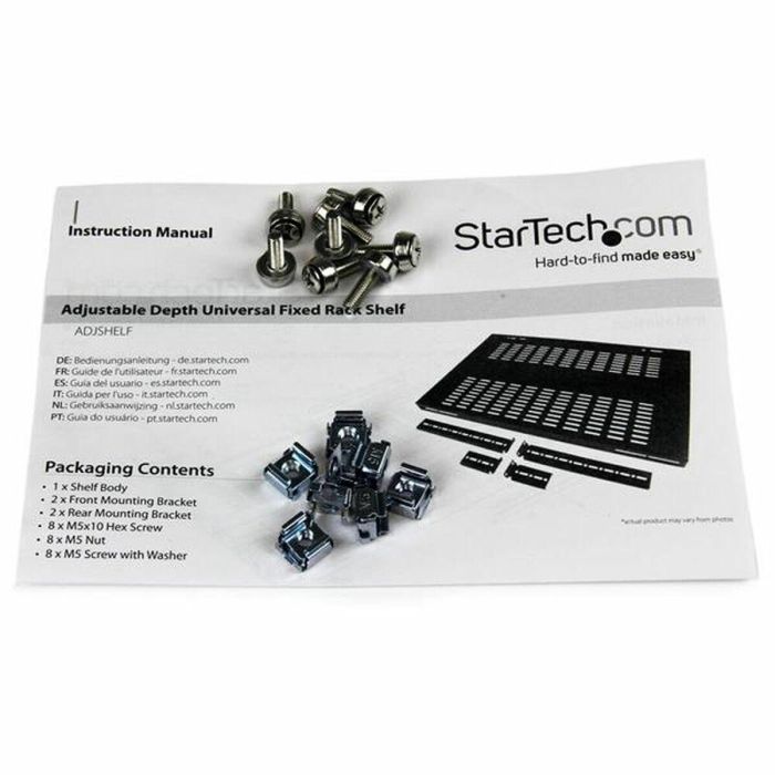 Bandeja Fija para Armario Rack Startech ADJSHELF 2