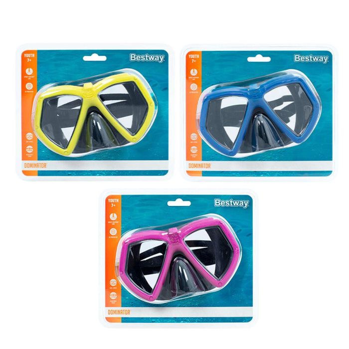 Bestway Mascara Buceo Infantil Correa Anatomica Color Surtido +3 Años Playa y Piscina 22011 3 Bestway Mascara Buceo Infantil Correa Anatomica Color Surtido +3 Años Playa y Piscina 22011 3
