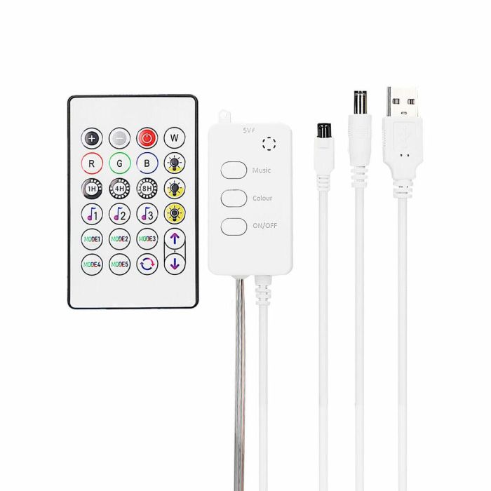 Tiras LED KSIX RGB (10 m) 16 Tiras LED KSIX RGB (10 m) 16