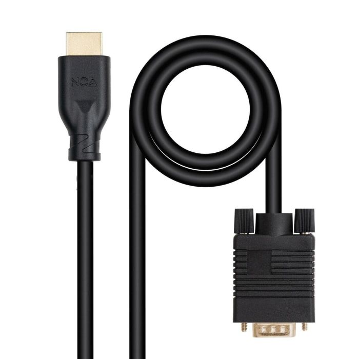 Cable VGA NANOCABLE 10.15.4602 Negro 1,8 m 0 Cable VGA NANOCABLE 10.15.4602 Negro 1,8 m 0
