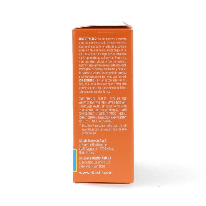 Rilastil SUN SYSTEM Crema Compacta SPF50+ Tono Bronce - Fotomaquillaje, Protector Solar Muy Alto, Unifica Tono, 10g 2