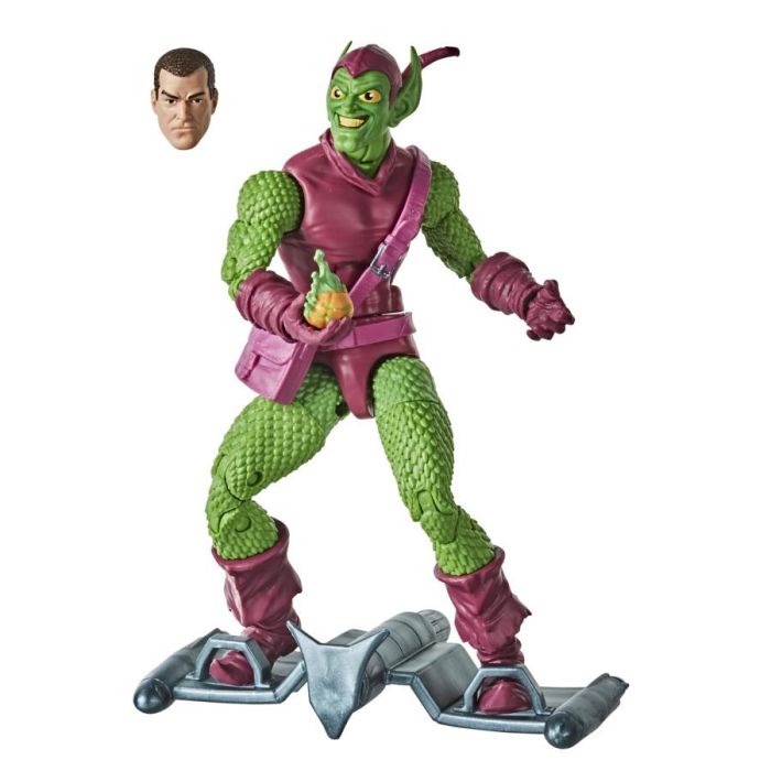 HASBRO Figura Marvel Spiderman Green Goblin Articulada 15cm con Accesorios 1