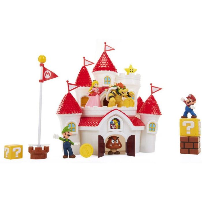 Playset Castillo Deluxe Reino Champiñon Super Mario Bros 3 Playset Castillo Deluxe Reino Champiñon Super Mario Bros 3