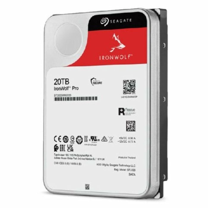 Disco Duro Seagate ST20000NT001 3,5" 20 TB 6