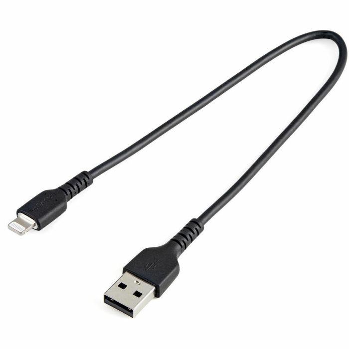 Cable USB a Lightning Startech RUSBLTMM30CMB USB A Negro Cable USB a Lightning Startech RUSBLTMM30CMB USB A Negro