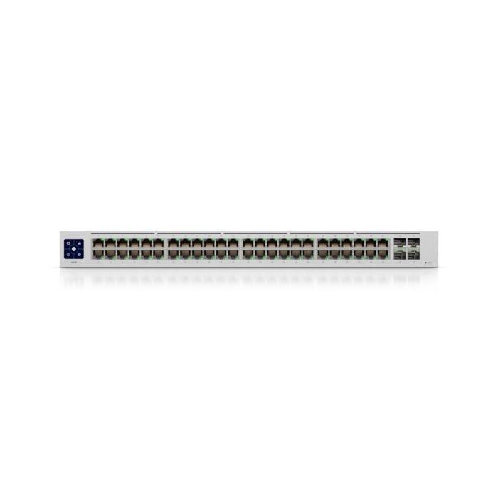 Ubiquiti UniFi Switch 48 Gestionado L2 48 Puertos Gigabit Ethernet con 4 SFP 1G, Capa Acceso, Silencioso, Plateado 5 Ubiquiti UniFi Switch 48 Gestionado L2 48 Puertos Gigabit Ethernet con 4 SFP 1G, Capa Acceso, Silencioso, Plateado 5