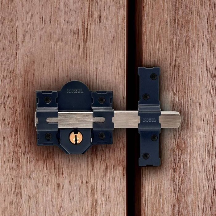 Cerrojo de seguridad Micel crr13 86l/50 mm Acero Gris 50 mm izquierda-derecha Sobreponer 3