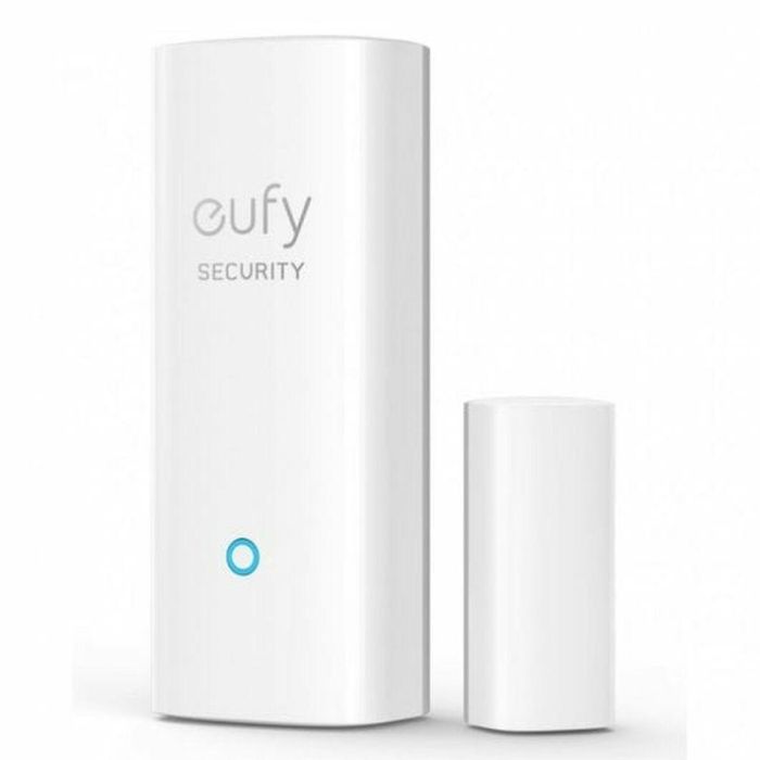 Eufy T89000D4 Sensor de Puerta y Ventana Inalámbrico Blanco, Alarma 100dB, Batería 2 Años, Compatible con HomeBase 1