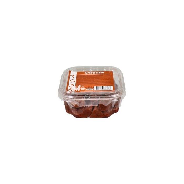 TERRASANA Umeboshi Natural 250g Vegano - Frutas japonesas encurtidas con sal marina y hojas de shiso