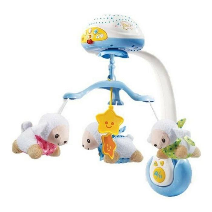 Vtech Baby Móvil Musical Lumi Mobile Contador de Ovejas Azul 3 en 1 con Proyector Desmontable y Control Remoto 4 Vtech Baby Móvil Musical Lumi Mobile Contador de Ovejas Azul 3 en 1 con Proyector Desmontable y Control Remoto 4
