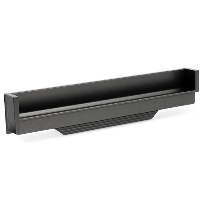 Viefe Tirador de Embutir Modelo Hexxa para Muebles, Acabado Blanco Mate o Gris Metalizado, de Aluminio, 200 mm