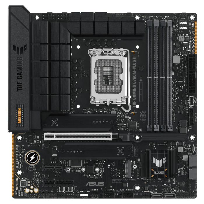 Asus TUF GAMING B760M-PLUS II Placa Base LGA 1700 DDR5 Micro ATX ASU1707621044935 0 Asus TUF GAMING B760M-PLUS II Placa Base LGA 1700 DDR5 Micro ATX ASU1707621044935 0