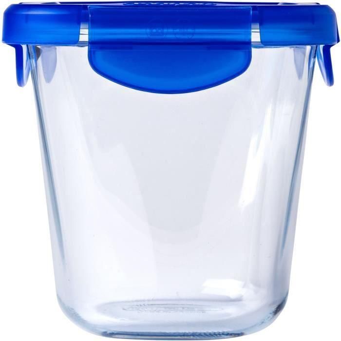 Juego de 3 recipientes para pasta Pyrex Cook&Go de cristal con tapa hermética, 12 x 12 cm y 0,8 l. 0 Juego de 3 recipientes para pasta Pyrex Cook&Go de cristal con tapa hermética, 12 x 12 cm y 0,8 l. 0