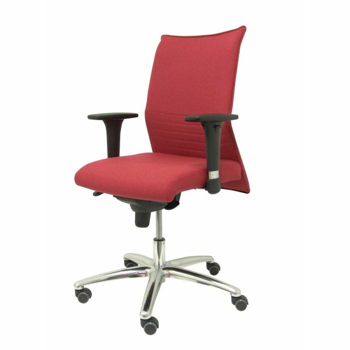 Sillón de Oficina Albacete Confidente Piqueras y Crespo BALI933 Rojo Granate 3