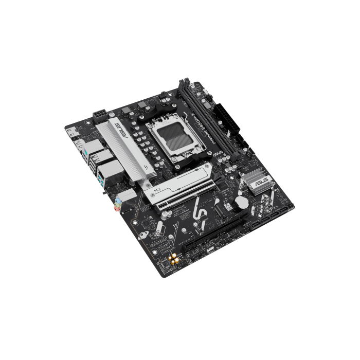 ASUS 90MB1LV0-M0EAY0 Placa Base PRIME B850M-K AM5 para AMD Ryzen 7000/8000/9000, 2xDDR5 128GB, HDMI, DP, M.2, mATX 5