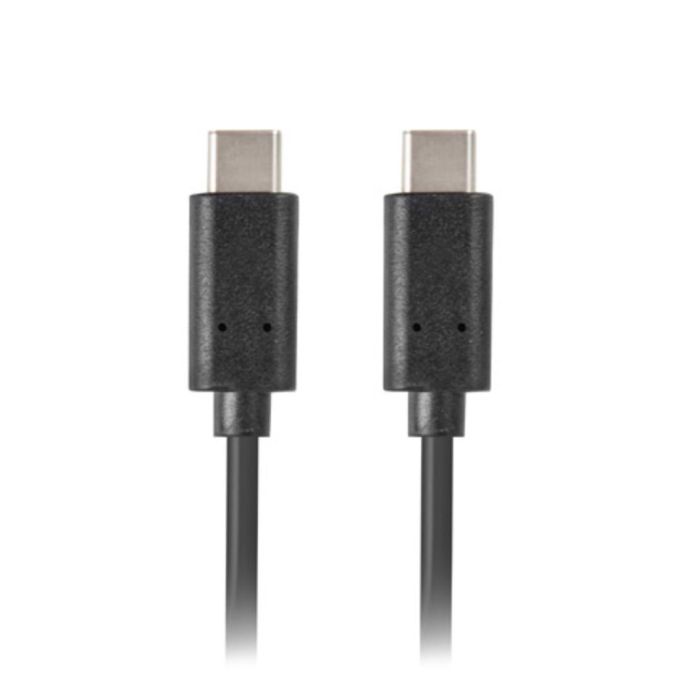 Cable USB C Lanberg CA-CMCM-31CU-0005-BK Negro