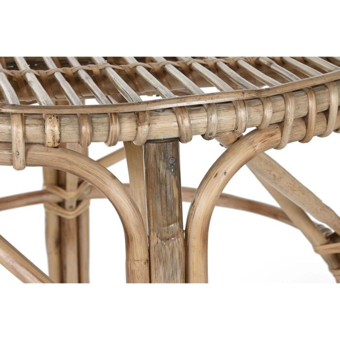 Mesa auxiliar Home ESPRIT Natural 59 X 59 X 108 cm 3