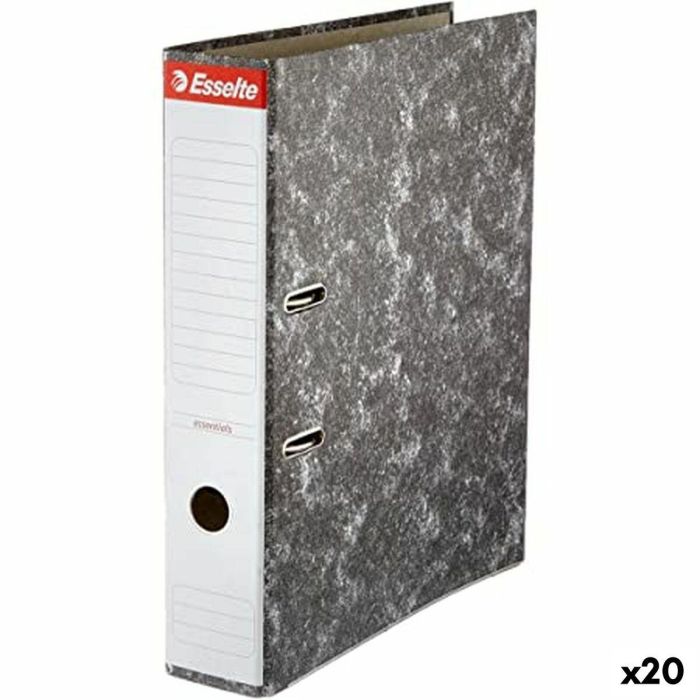 Archivador de Palanca Esselte Gris A4 (20 Unidades) Archivador de Palanca Esselte Gris A4 (20 Unidades)