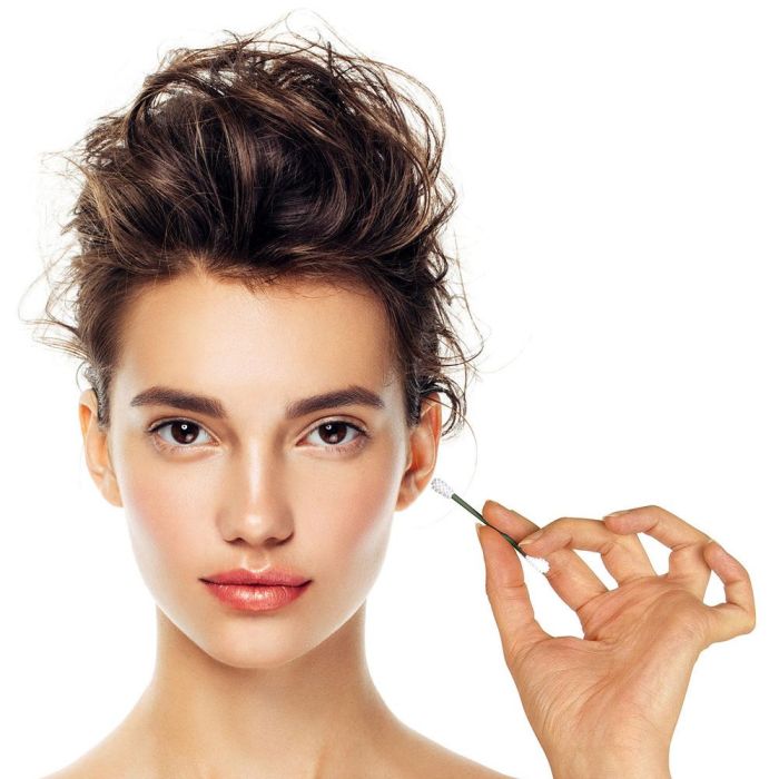 Cosmetic Club Juego de 2 Bastoncillos de Oído Reutilizables de Silicona para Uso Cotidiano 4