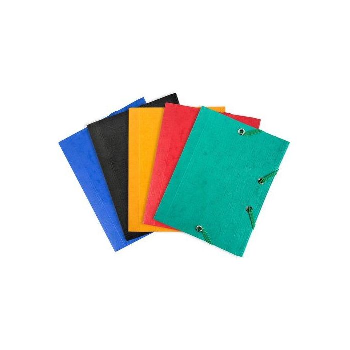 Carpeta De Gomas Y Solapas Exacompta Scotten Carton Pocket 12X16 Surtido (5 Col.) (Set de 25)