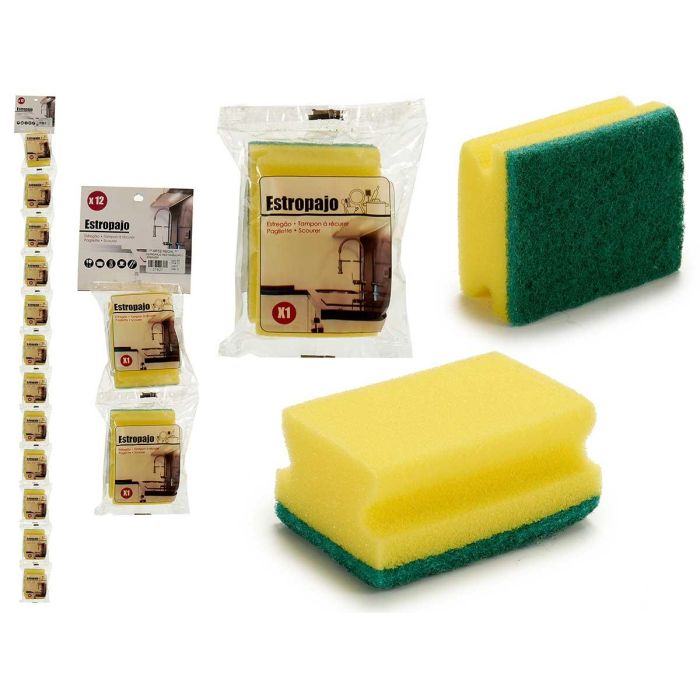 Estropajo Rectangular 6,5X9X4Cm Arte Regal (96 Unidades) Estropajo Rectangular 6,5X9X4Cm Arte Regal (96 Unidades)