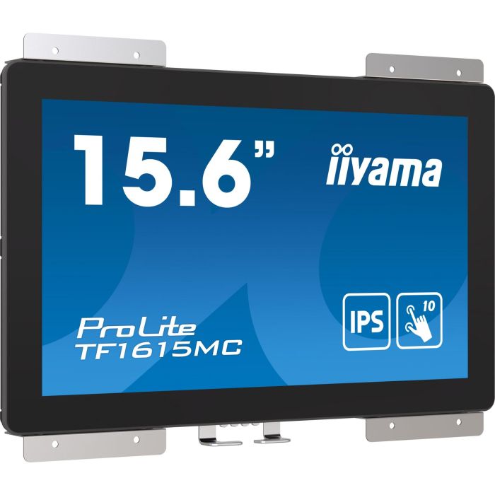 iiyama Monitor Táctil 15.6" Full HD 1920x1080 PCAP 10 Puntos Bezel Free Open Frame IP65 Frontal Modo Guantes 1