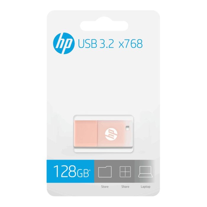 Memoria USB HP x768 Rosa 128 GB 4 Memoria USB HP x768 Rosa 128 GB 4