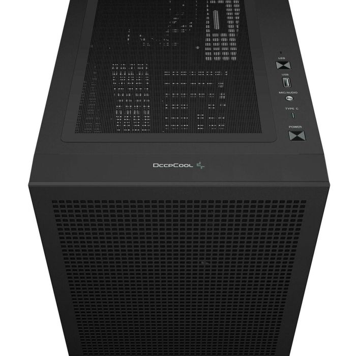 Caja de PC - DEEPCOOL - CH560 Digital (Negro) - Torre media - Formato ATX - 3x140mm A-RGB + 1x120mm A-RGB 10