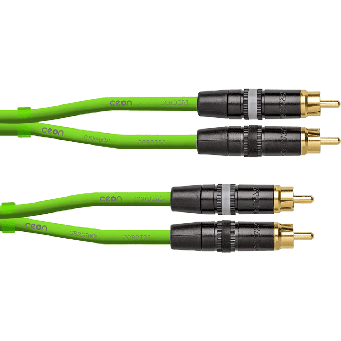 Cable Rca/Rca 3M Verde 0 Cable Rca/Rca 3M Verde 0