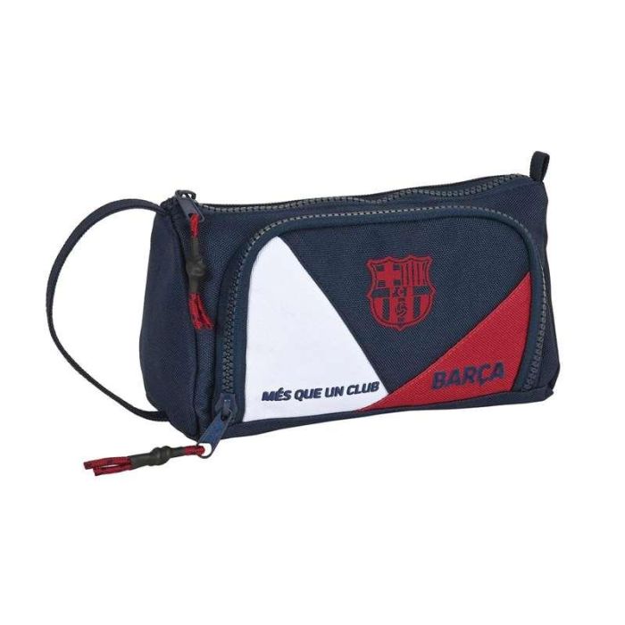 Estuche Escolar F.C. Barcelona Corporativa Azul Granate 20 x 11 x 8.5 cm