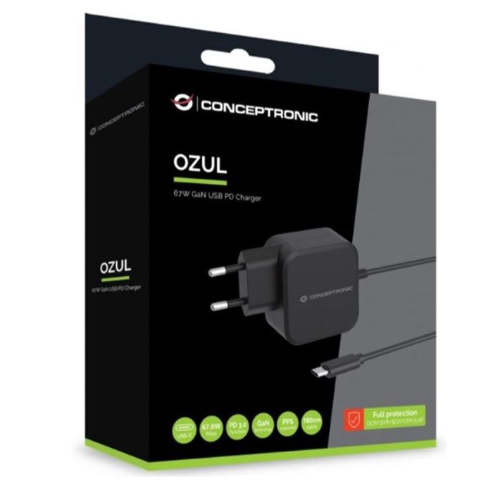 Cargador Pared Usb Tipo C Conceptronic 2 Cargador Pared Usb Tipo C Conceptronic 2
