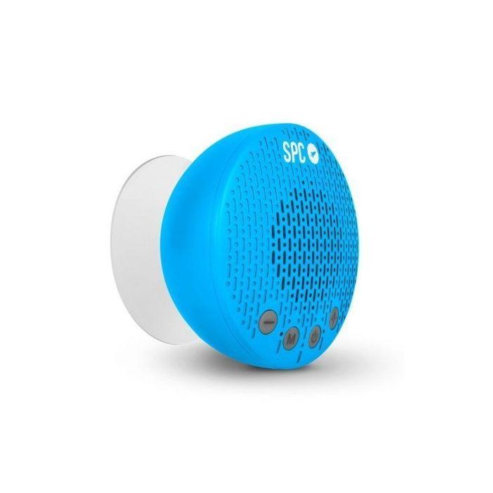 SPC 4406A Altavoz Bluetooth 5.0 BT Splash 2 Portátil Resistente Salpicaduras IPX5 5W Radio FM Manos Libres Azul 2
