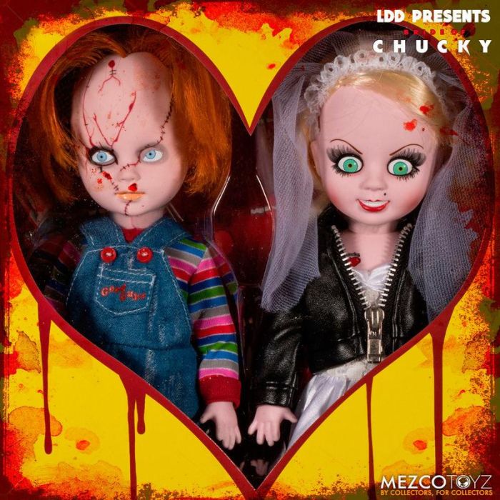 Set 2 muñecos Chucky and Tifanny Living Dead Dolls 25cm 4