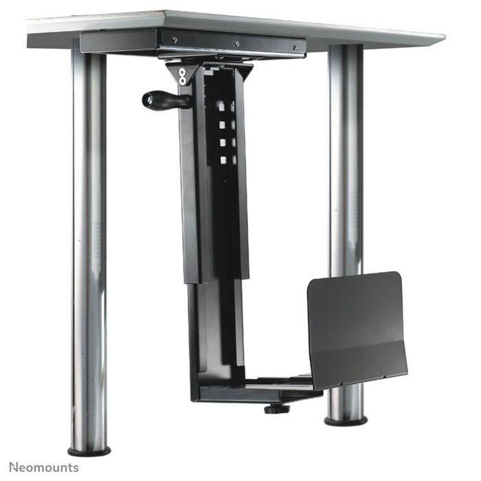 Newstar Soporte CPU Giratorio CPU-D250BLACK Negro para Instalación en Escritorio, Capacidad 30kg 1
