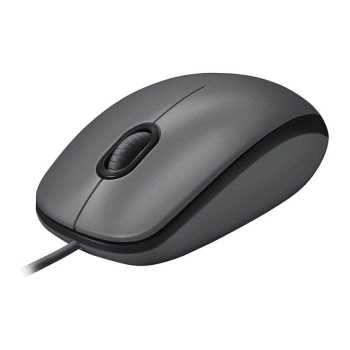 Logitech Mouse M90 USB Type-A Gris