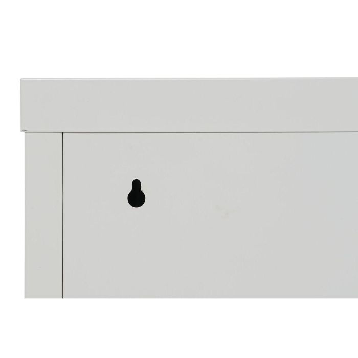 Mueble de TV Home ESPRIT Blanco Metal 120 x 40 x 58 cm 10 Mueble de TV Home ESPRIT Blanco Metal 120 x 40 x 58 cm 10