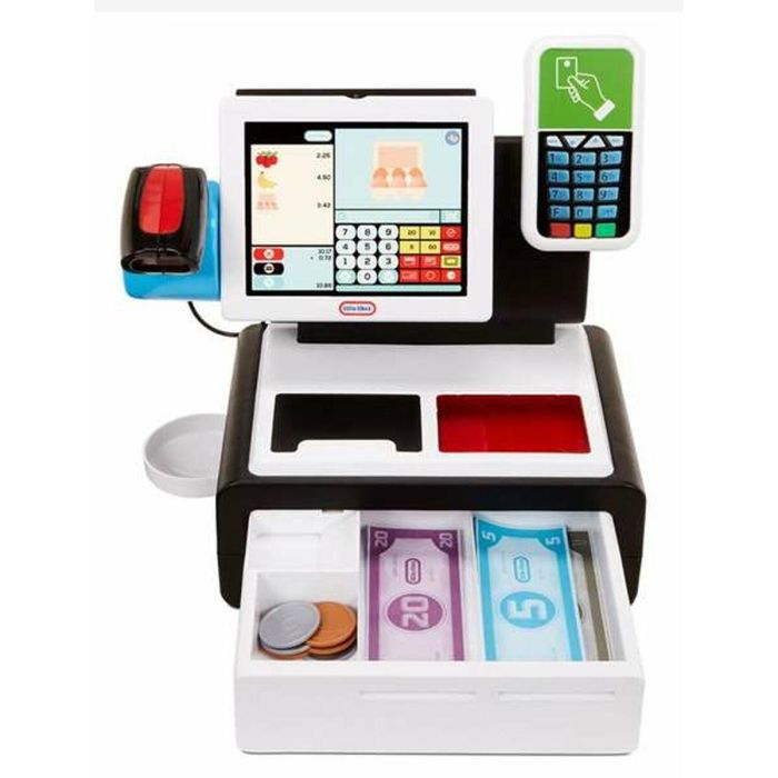 Mi primera caja registradora interactiva de supermercado 26,60x42,54x20,95 cm 1 Mi primera caja registradora interactiva de supermercado 26,60x42,54x20,95 cm 1